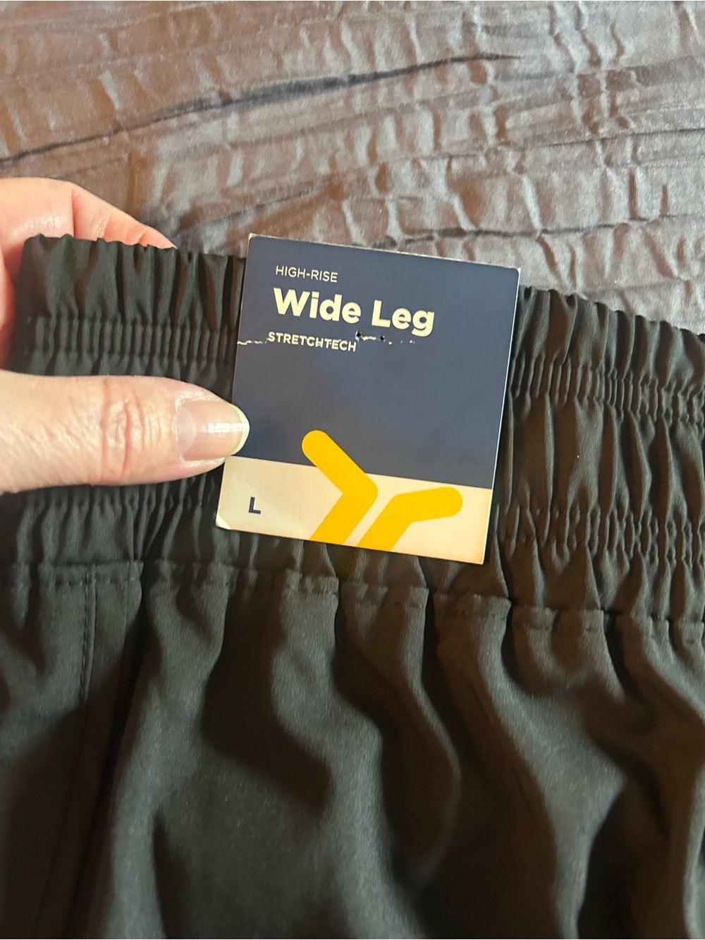 NWT. Old Navy High Rise Wide Leg Stretch Tech Pants